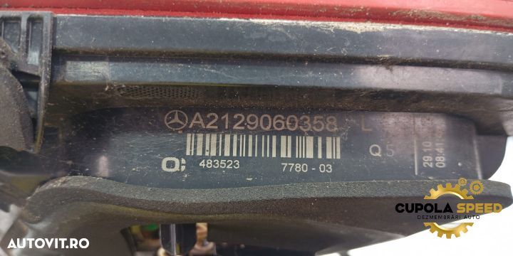 Lampa / Tripla stop stanga pe capota portbagaj A2129060358L Mercedes- - 3