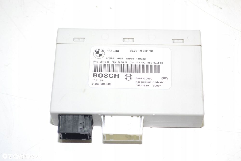 BMW X1 E84 1 E87 E81 3 E90 E91 E92 MODUŁ STEROWNIK PDC 9252639