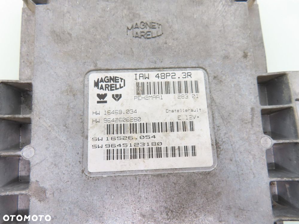 STEROWNIK PEUGEOT 406 2.0  IAW48P23R 9645123180 - 4