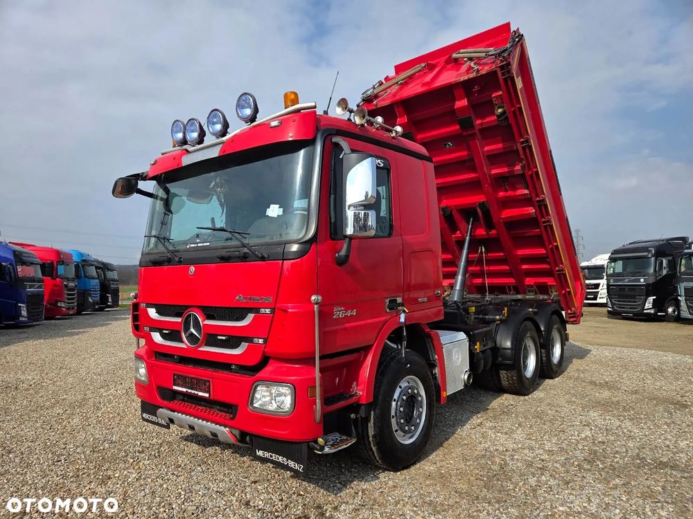 Mercedes-Benz ACTROS 2644 / 6X4 / 3 STRONNY KIPER MEILLER  / RETARDER - 3