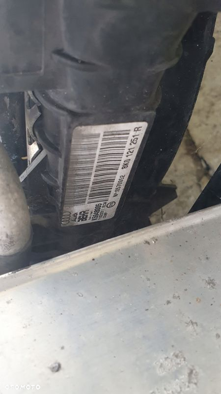 Audi A4 B8 8K0 07-12 2.0 TDI pas przedni chłodnice wzmocnienie wentylatory - 6