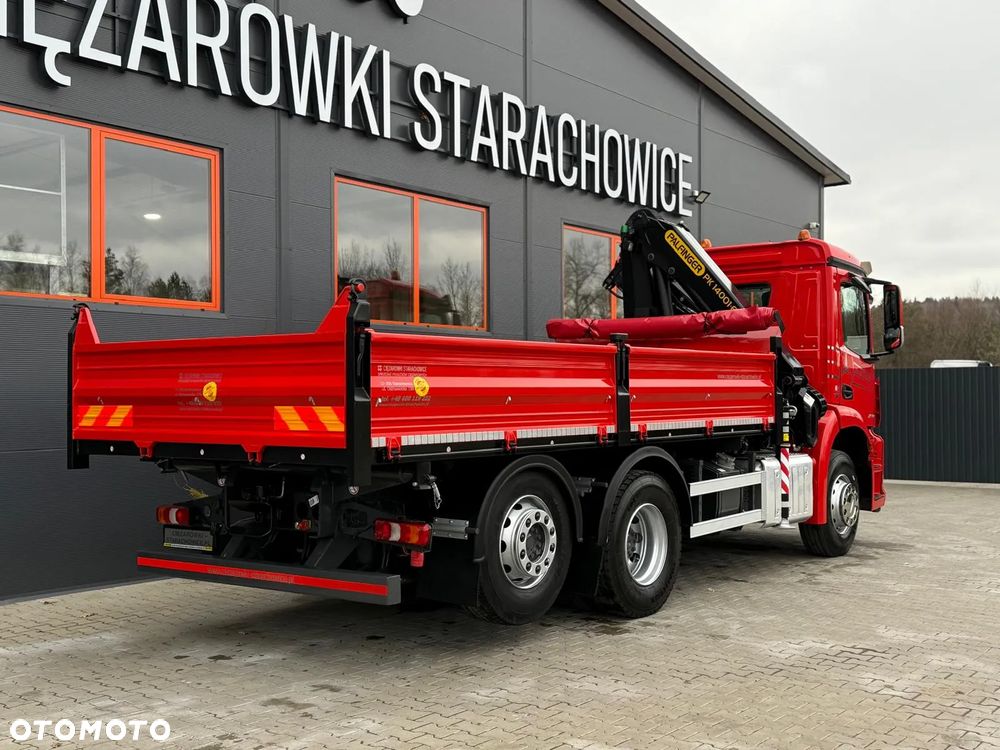 Mercedes-Benz AROCS 2532 // E6 // wywrotka 3-Stronna + PALFINGER PK 14001-EH // 6x2 6x4 HDS żuraw kran crane kiper kipper // Actros Antos - 17