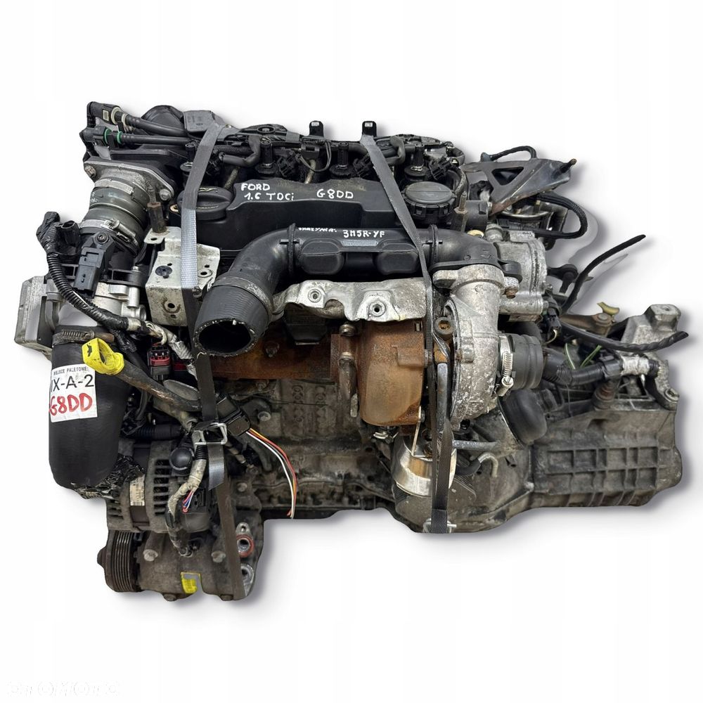 SILNIK KOMPLETNY G8DD Ford Focus II MK2 C-Max C Max 1.6 TDCI 109KM diesel - 1