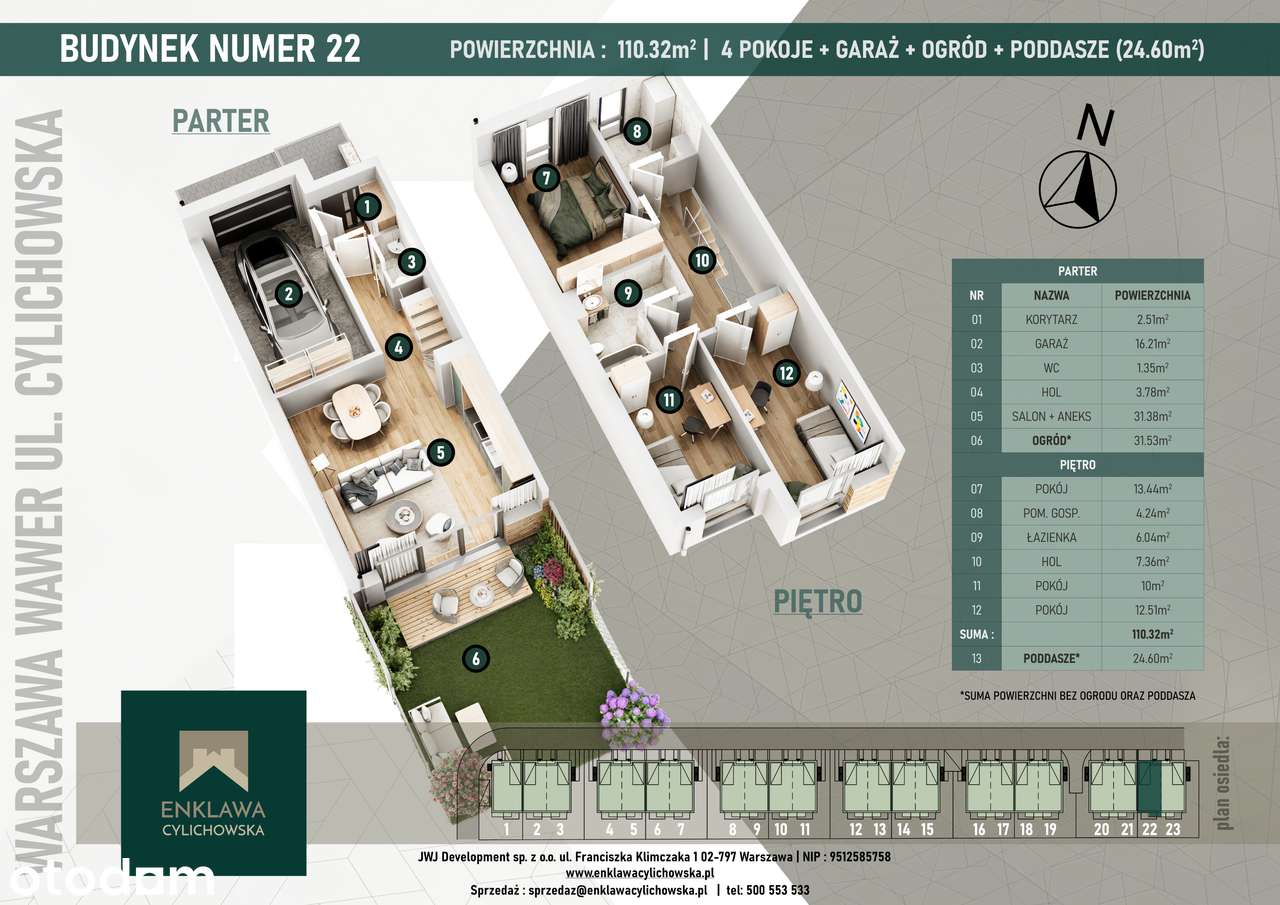 ul. Cylichowska — nowe mieszkanie na sprzedaż, 4 pokoje, 110 m² — 2