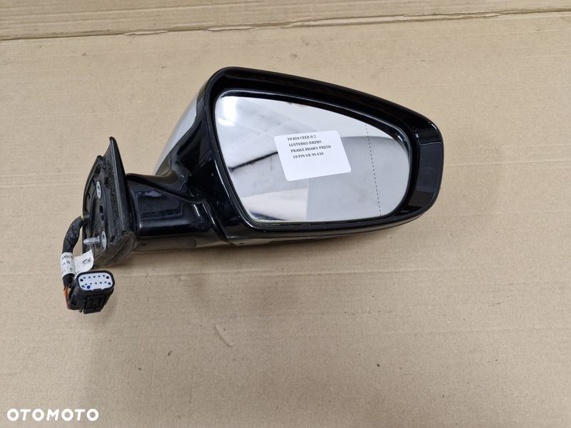 KIA CEED II 2 LUSTERKO DRZWI PRAWE PRAWY PRZÓD 10 PIN UK 9S 430 - 9
