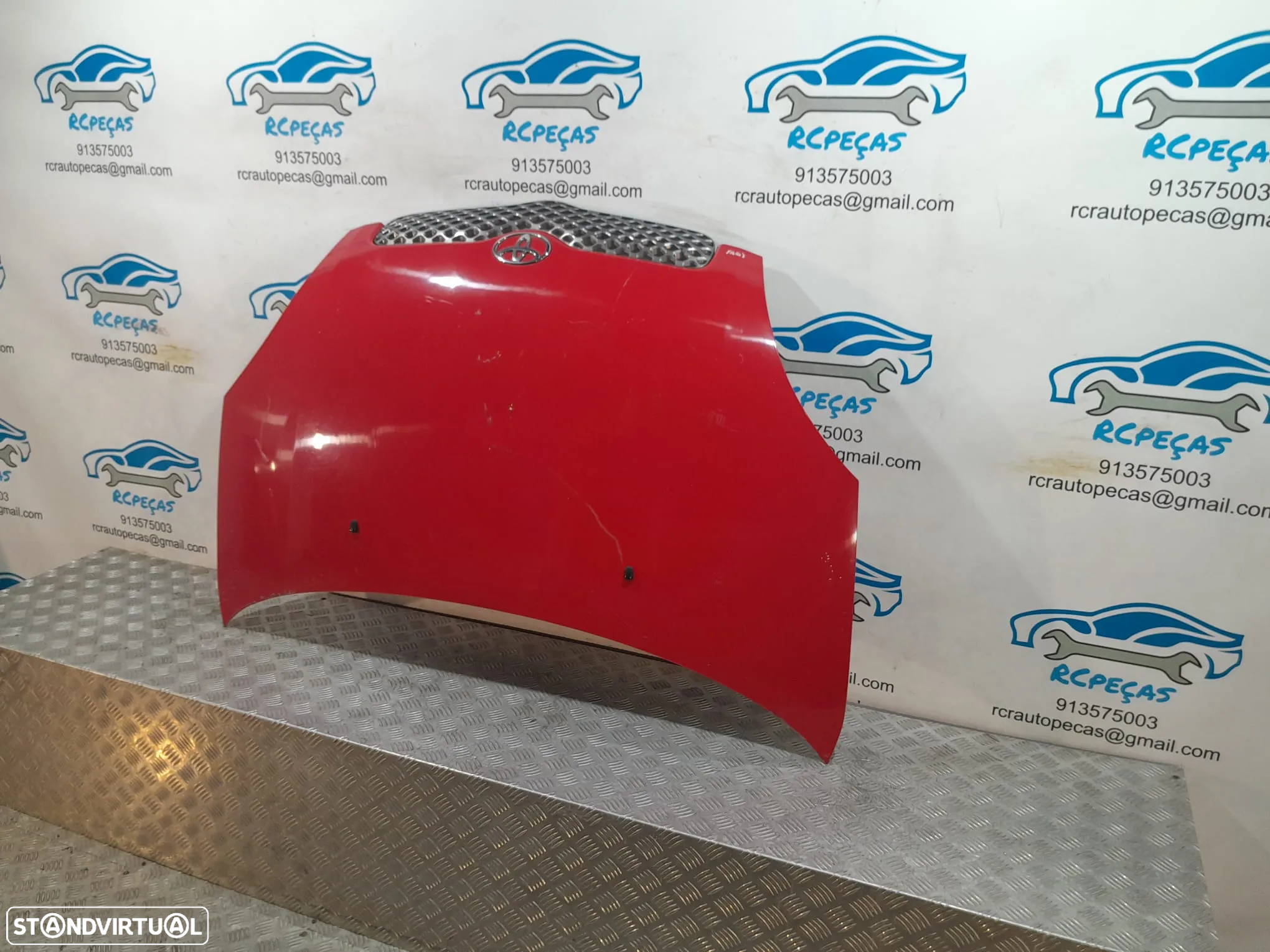 FRENTE COMPLETA TOYOTA YARIS P1 FASE 2 II FACELIFT CAPOT PARACHOQUES GUARDA-LAMAS OTICAS FRENTE FIBRA REFORÇO - 12