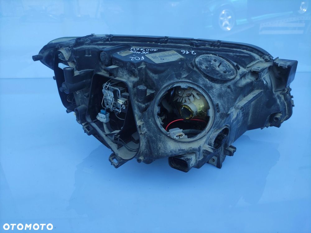 LAMPA LEWY PRZÓD PRZEDNIA BMW F01 F02 F04 XENON EUROPA - 5