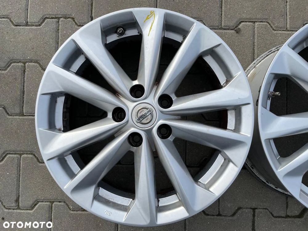 NISSAN QASHQAI J11 ALU FELGI 7x17 ET40 5x114.3 4EA1A CZUJNIKI - 2