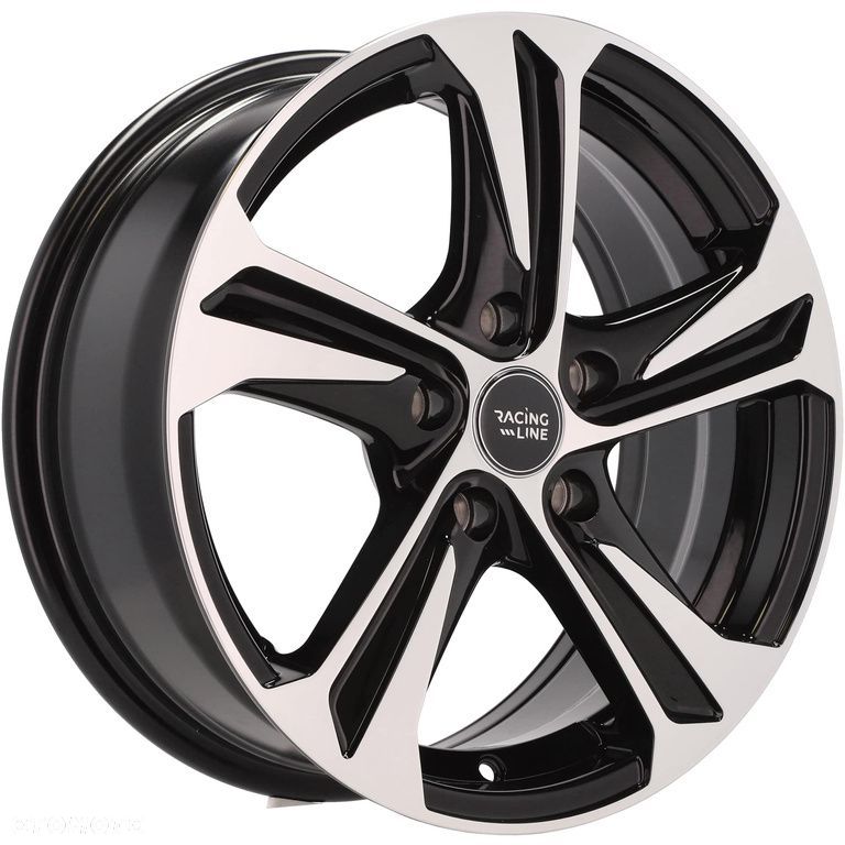 4x Felgi 16 5x112 m.in. do AUDI A3 8V 8P A4 A6 VW Caddy Golf Passat T-ROC Tiguan - B1242 (BK1424) - 3