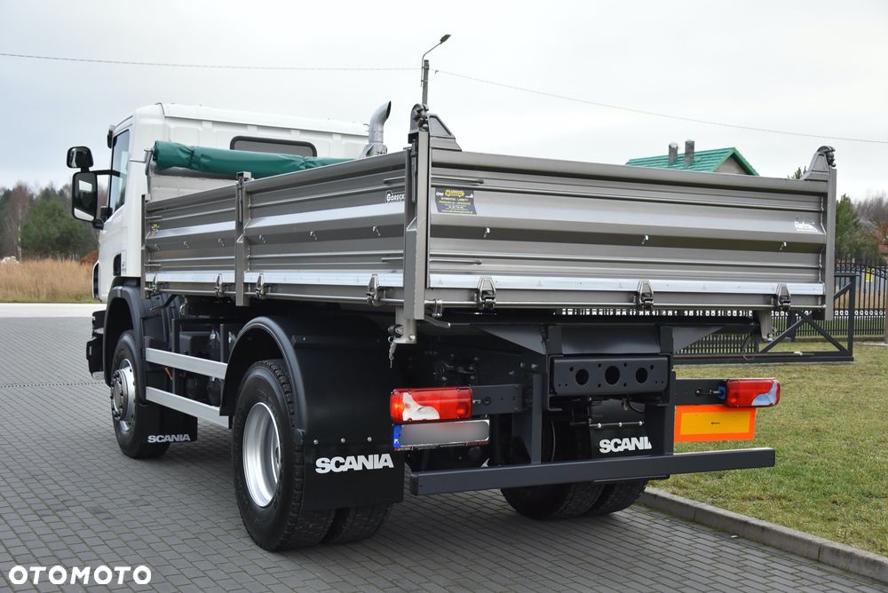 Scania P250 WERSJA OFFROAD / WYWROTKA 3-STRONNA / BLOKADA MOSTU / TYŁ RESOER / P.NOWA / 18 TYŚ KM PRZEBIEGU! / SALON PL / - 12