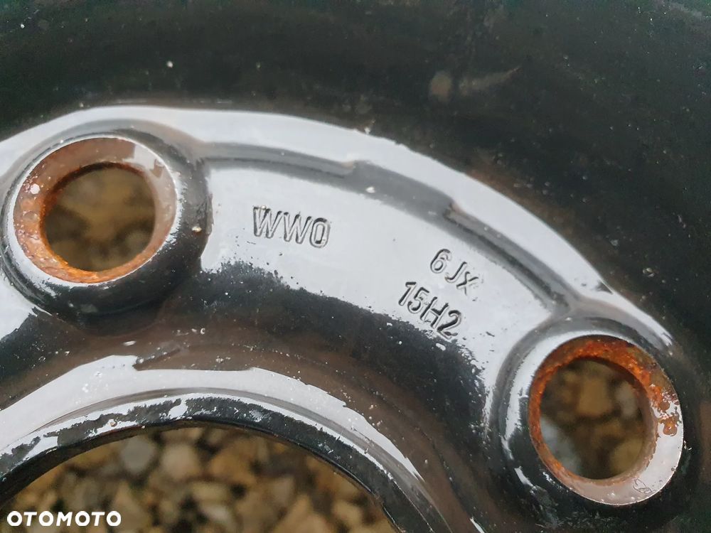 4x KOŁA LETNIE 15 FELGI VW 5x112 1K0601027C OPONY HANKOOK KINERGY ECO 195/65/R15 KOMPLET 4 SZTUKI - 10