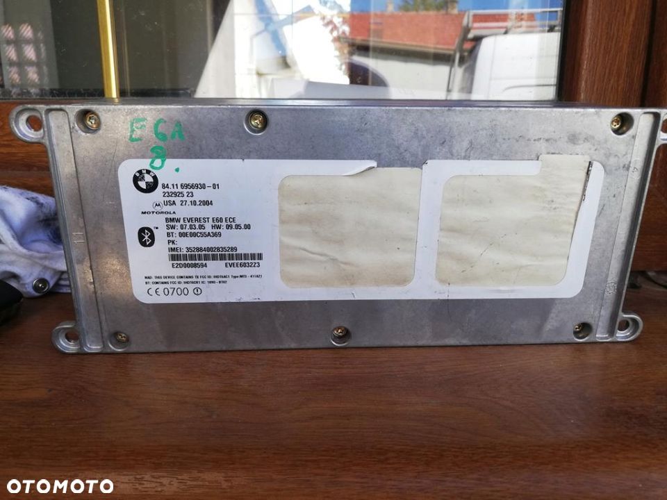BMW E60 E61 MODUŁ TELEFONU 6956930 BLUETOTH - 1