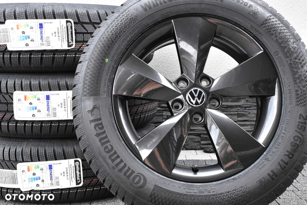 Nowe koła zimowe OEM VW Tiguan Audi Q3 Skoda Kodiaq 17" Continental 24