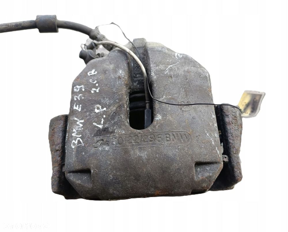 BMW seria 5 IV E39 00-03 r. 2,0 B ZACISK HAMULCOWY Z JARZMEM LEWY PRZÓD + - 1