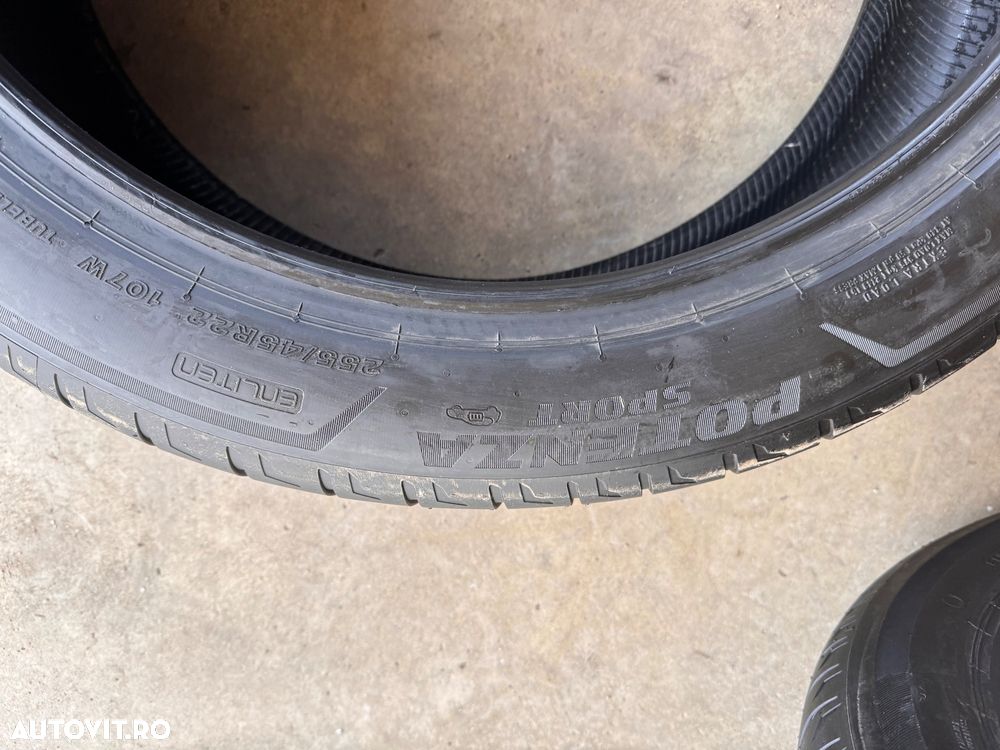 Vând 4 anvelope 255/45/22 bridgestone de vară noi - 5