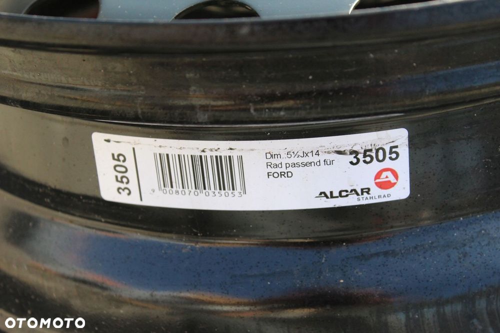 ALCAR FORD FIESTA 14cali 4x108 ET37,5 5,5J TPMS - 9