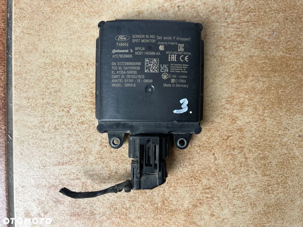 MODUŁ RADAR MARTWEGO POLA LEWY PRAWY TYŁ FORD FOCUS MK4 KOMBI NC6T-14C689-AA - 2