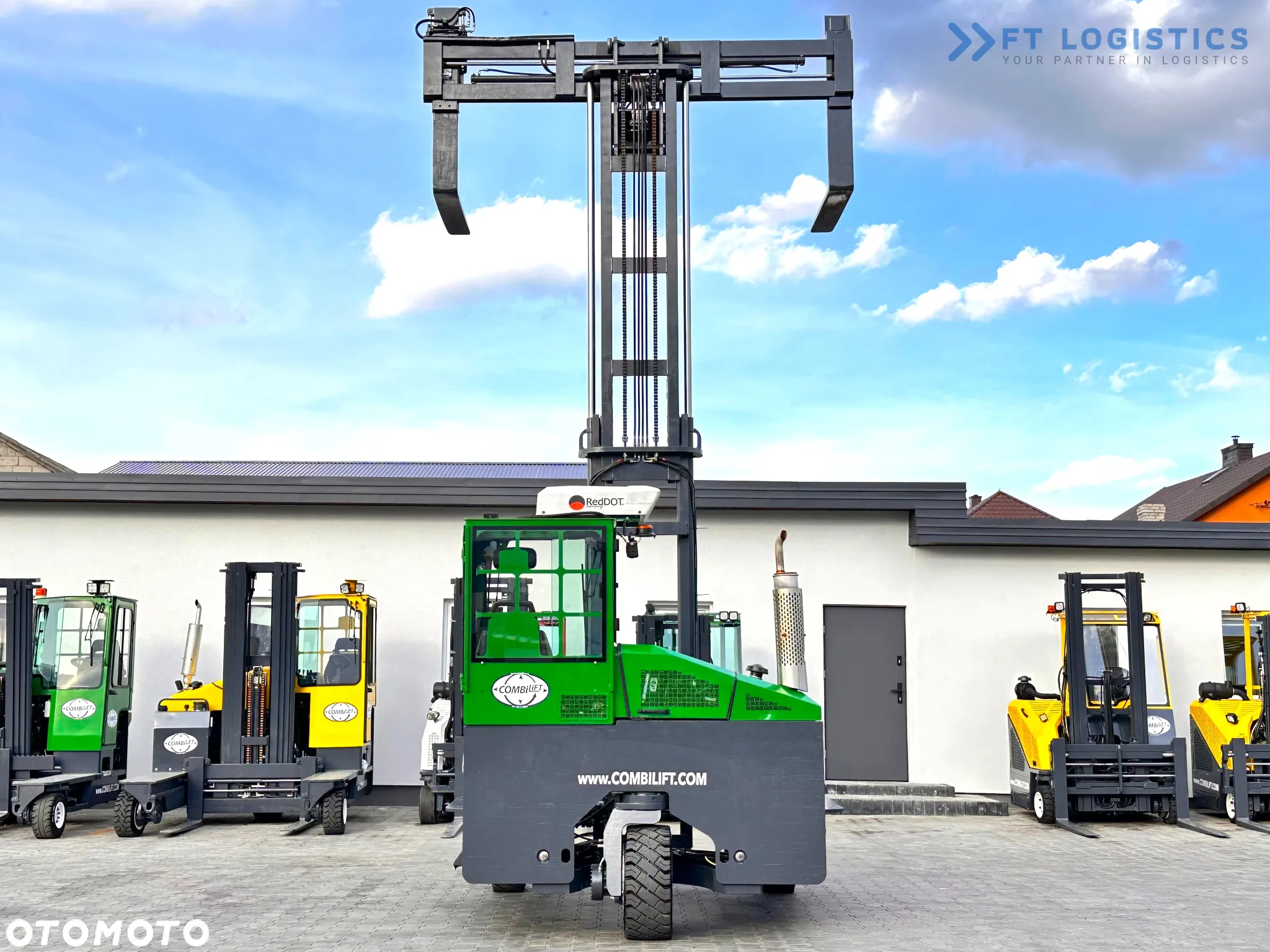 Combilift C5000XL / LPG / KLIMATYZACJA / SZEROKI POZYCJONER / DUPLEX / REGULOWANE WIDŁY / NOWE OPONY / STAN IDEALNY! - 33