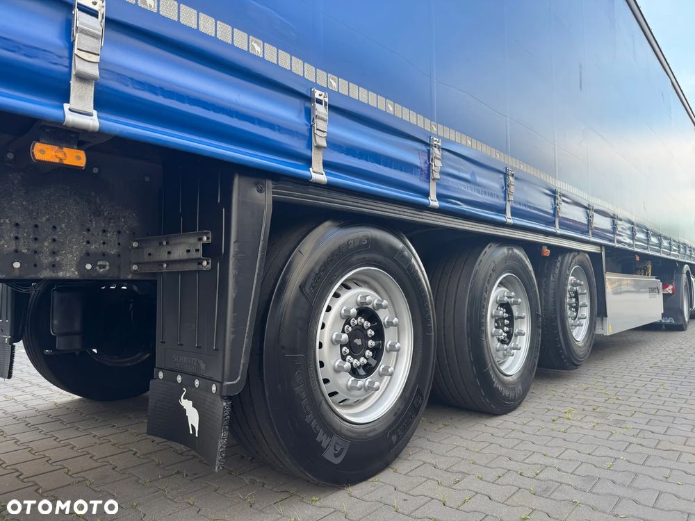 Schmitz Cargobull NACZEPA FIRANKA STANDARD, XL,  OŚ PODNOSZONA, KOSZ PALETOWY, IDEALNY STAN 2017 ROK - 11