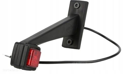 LAMPA OBRYSOWA LED OBRYSÓWKA BIAŁO CZERWONA LAWETA - 9