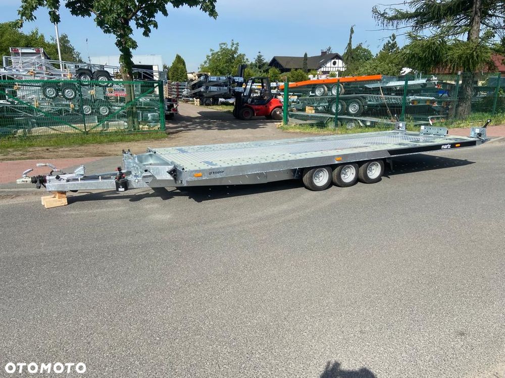 Martz Laweta Martz GT KIPPBAR 580/3 DMC 3500kg 580x206cm  3 osie uchylana hydraulicznie wypełnienie sklejka+alu Częstochowa - 4