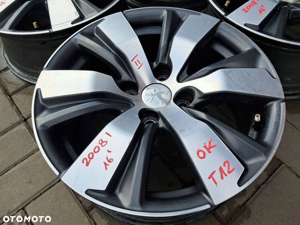 peugeot 2008 i felgi aluminiowe 16" 6,5" et20 4x108 9678398177 - 5