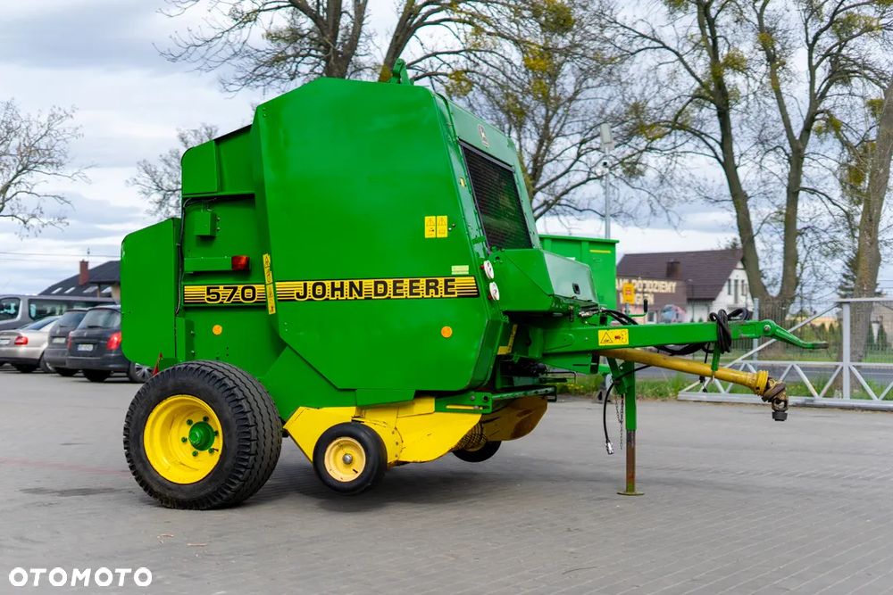 John Deere 570 Stan Idealny Posiadam wiele maszyn Prasa Ciągnik Rozrzutnik - 3