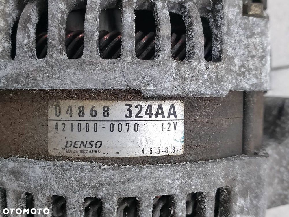 ALTERNATOR CHRYSLER PT CRUISER 04868-324AA 421000-0070 2.0 16V - 6