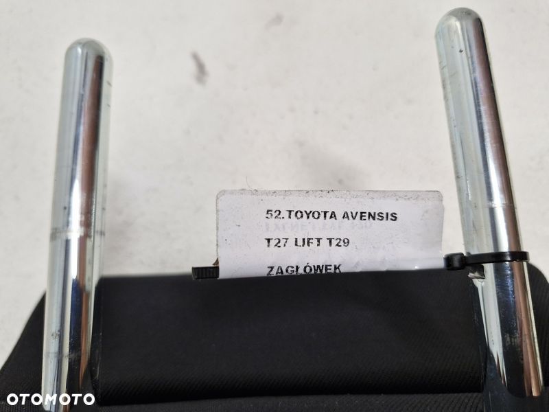 toyota avensis t27 lift t29 zagłówek środkowy kanapy tylnej tył tylny - 5