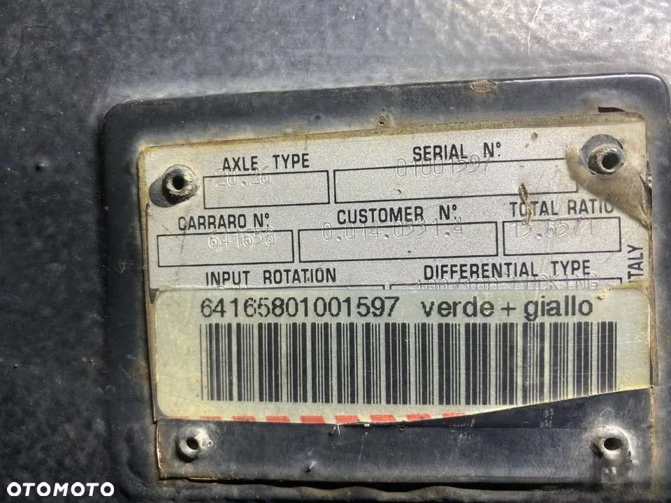 OŚ ,KOMPLETNY TYLNI NAPĘD CLAAS LEXION 740, 770, 0022036733, 0022036735 - 2