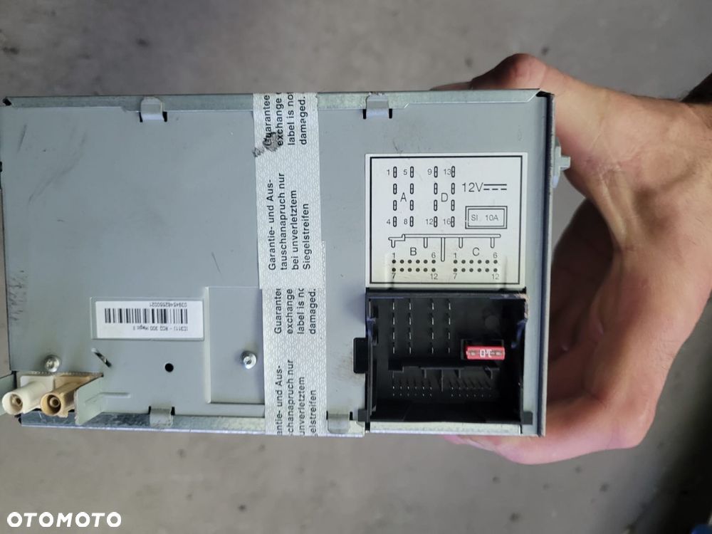 Radio  VW RCD300 MP3 golf  passat caddy touran  jetta - 3