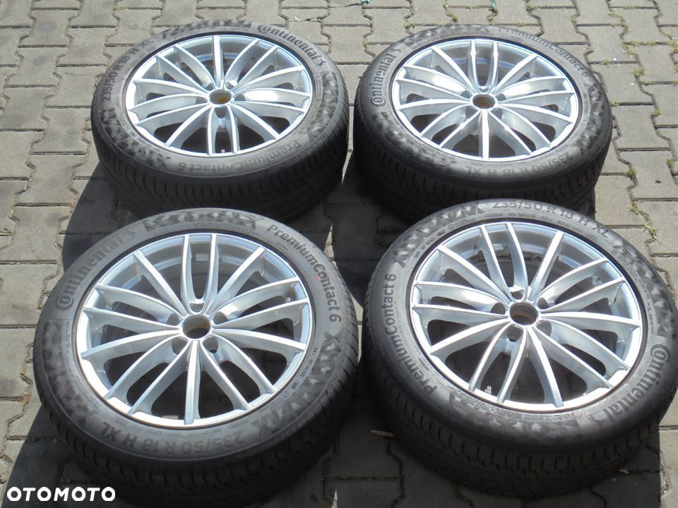 KOŁA KPL Z ALUFELGAMI MASERATI 235/50/r18 mxl continental premium contact - 1