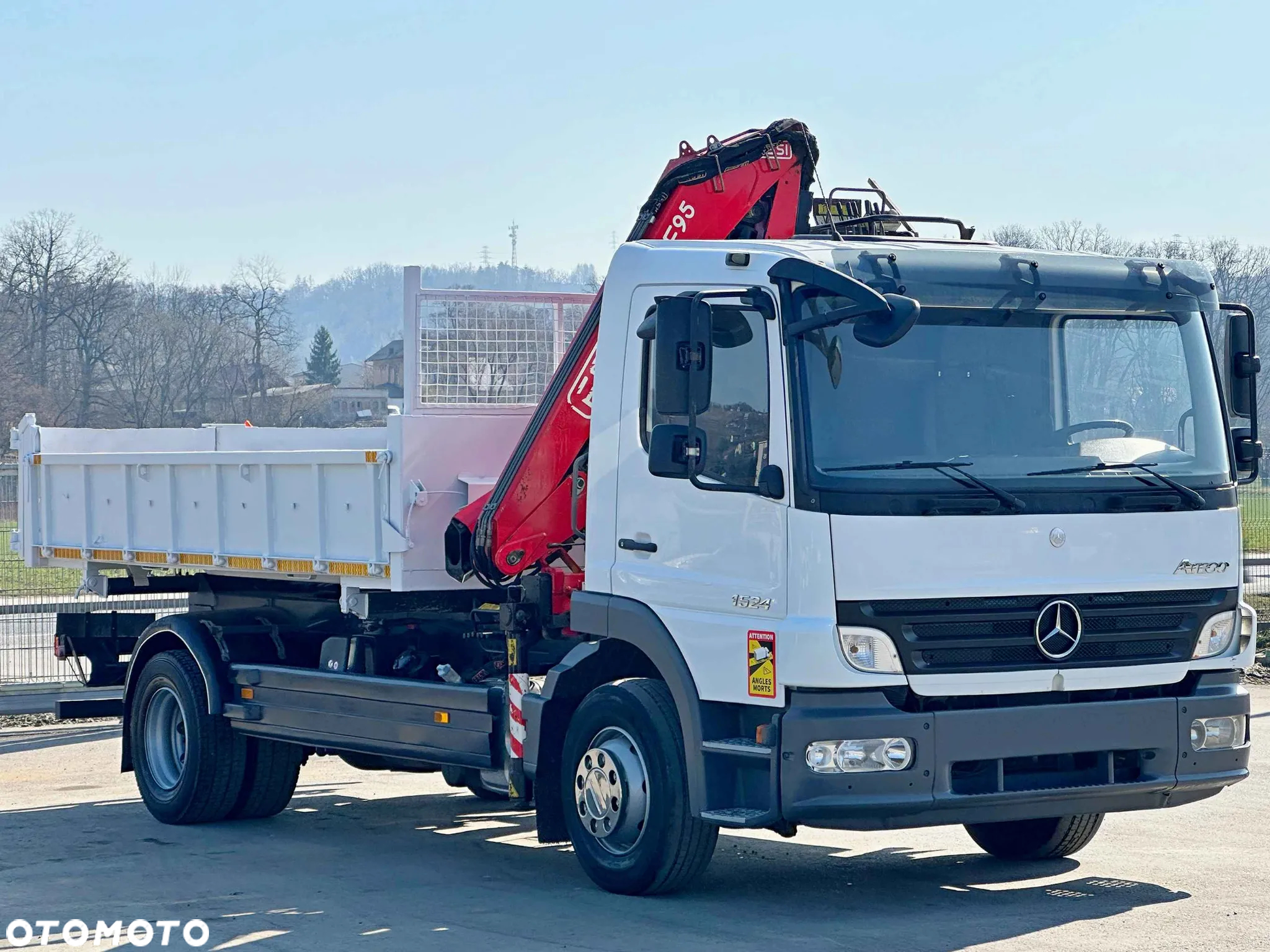 Mercedes-Benz Atego 1524 * FASSI F95A.21 * STAN BDB - 3