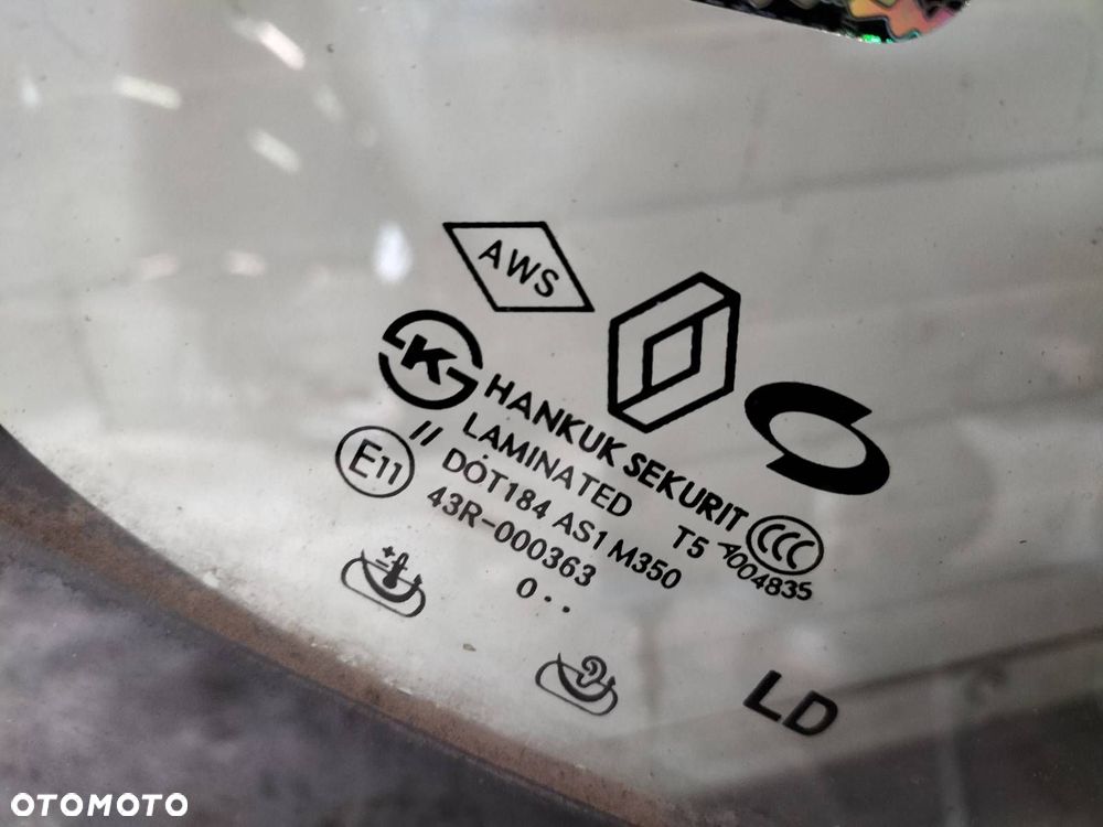 SZYBA CZOŁOWA PRZEDNIA Z CZUJNIKIEM RENAULT KOLEOS I MAZOWSZE - 3