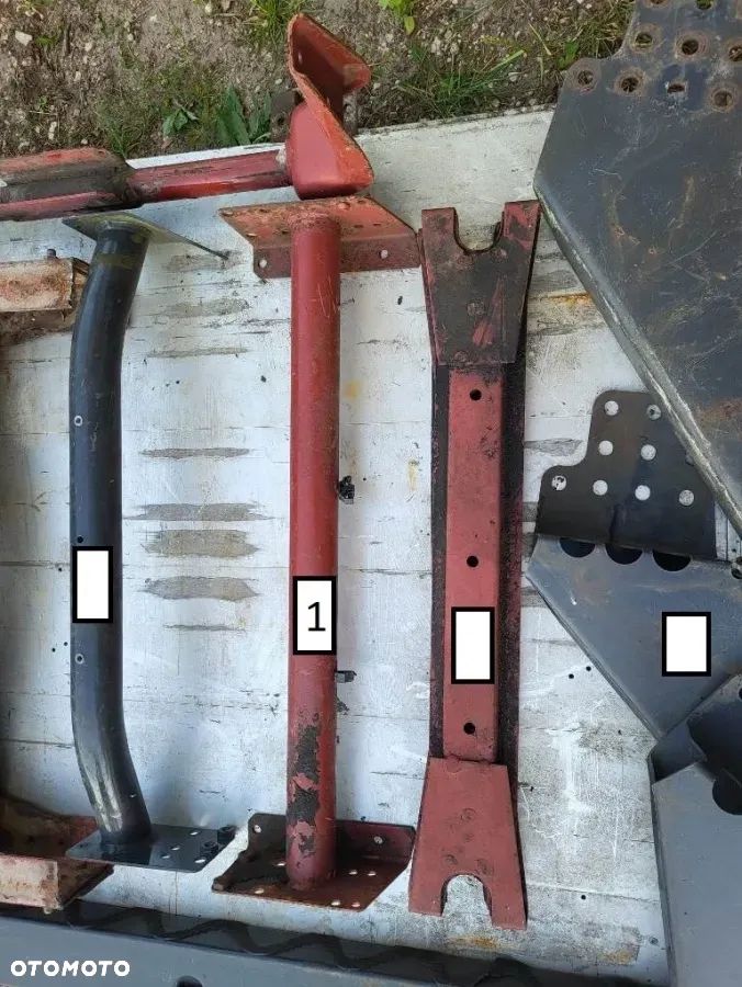 Iveco Daily Rama kabina silnik kiper koła chłodnica sanki hds - 7
