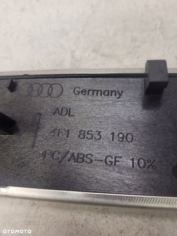 LISTWA DEKOR DESKI AUDI A6 C6 LIFT 4F1853190 - 6