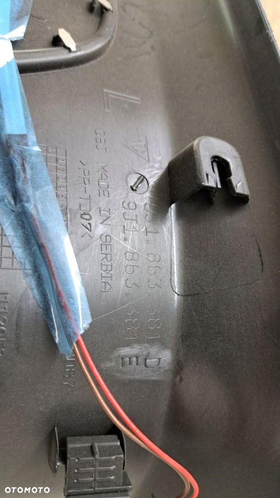 OSŁONA PROGU PRÓG CARBON AUDI E-TRON GT RS 4J3867269R - 5