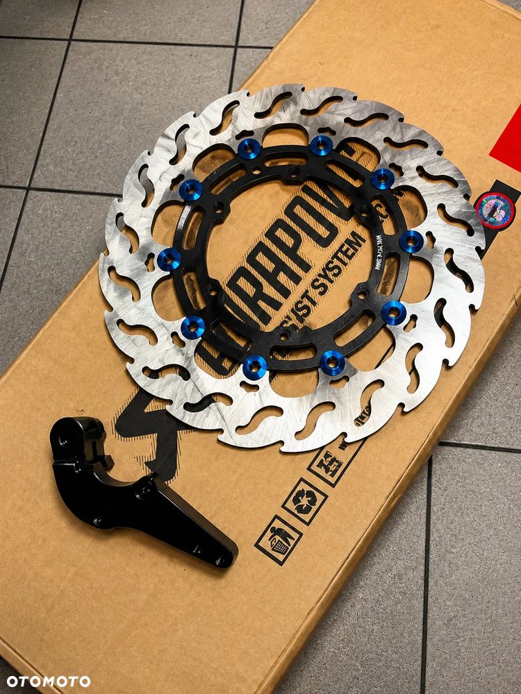 Sxf excf fe FC gas gas beta stark varg 320 Tarcza adapter supermoto motomaster ktm husqvarna gasgas sm koła - 3