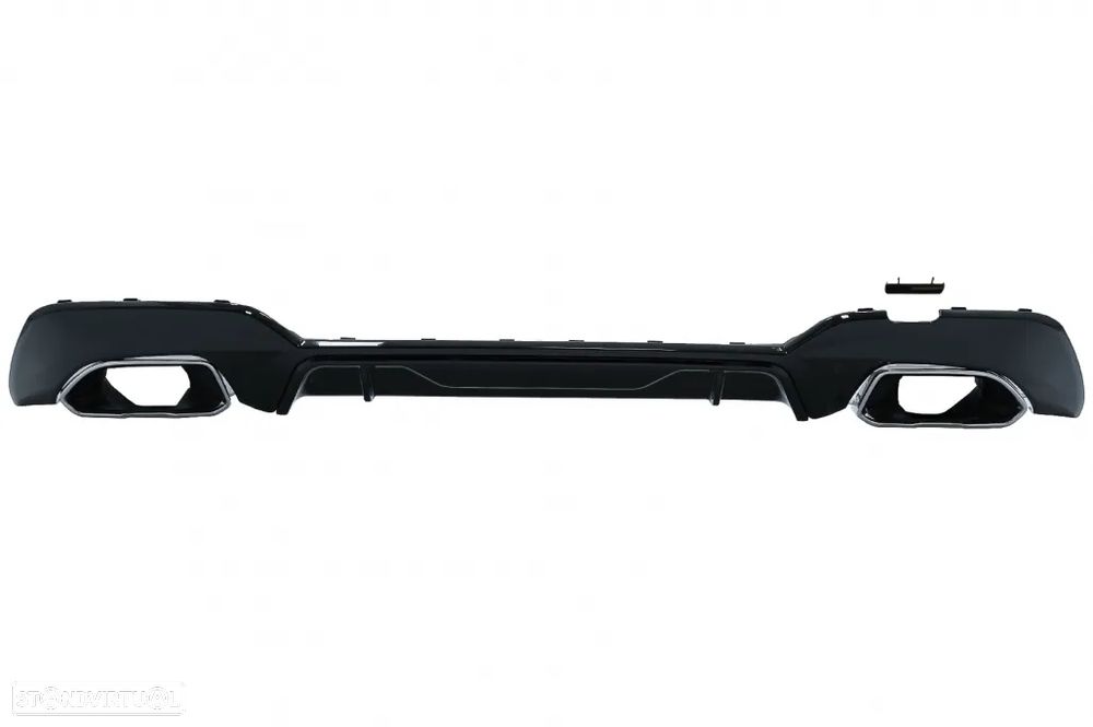 Difusor com Ponteiras Bmw Série 3 G20 G28 G21 (2018 a 2022) Look M340i M