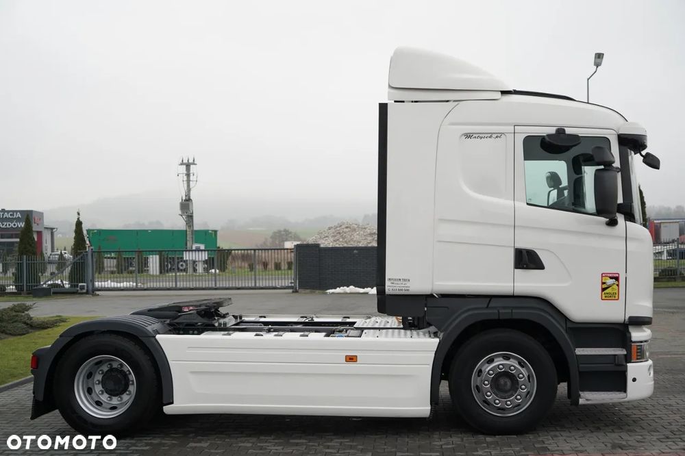 Scania G 410 / RETARDER / NISKA KABINA / SPROWADZONA / PO KONTRAKCIE SERWISOWYM - 9