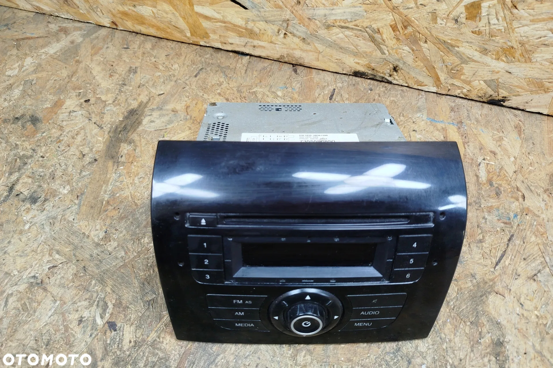 Fiat Ducato III Boxer Jumper II 11- RADiO radioodtwarzacz 7355596850 orginał, nie wylogowane GRA - 2