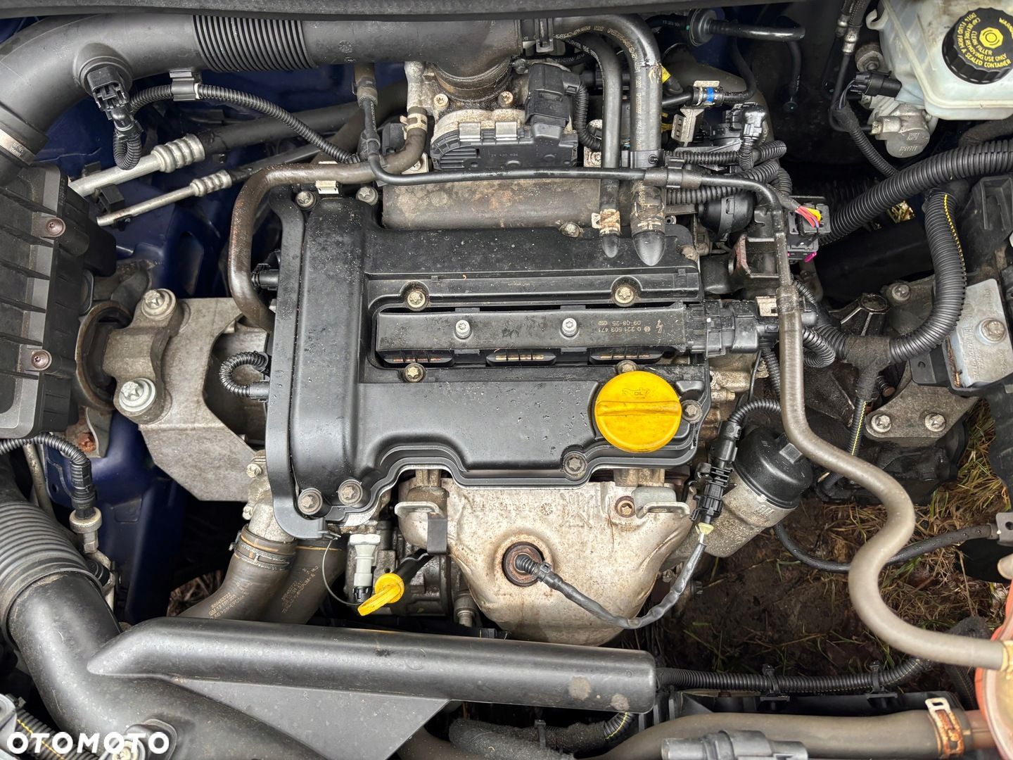 OPEL CORSA C D AGILA A SILNIK KOMPLETNY 1.0 KOD Z10XEP W AUCIE FILM - 1