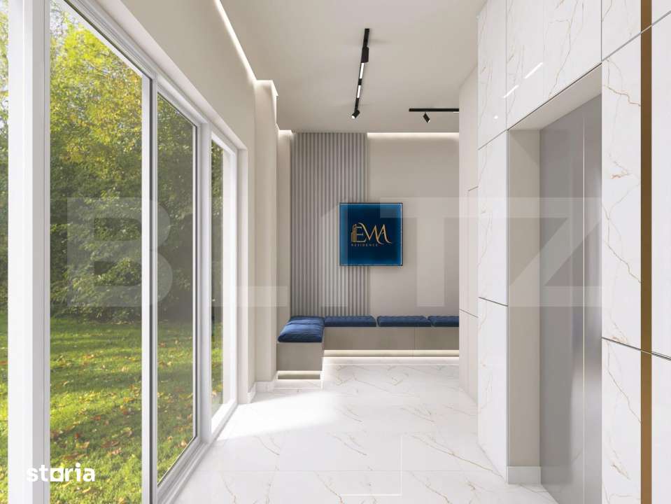 Penthouse nou modern, 3 camere, centrala proprie+panouri fotovoltaice — fotografia 3