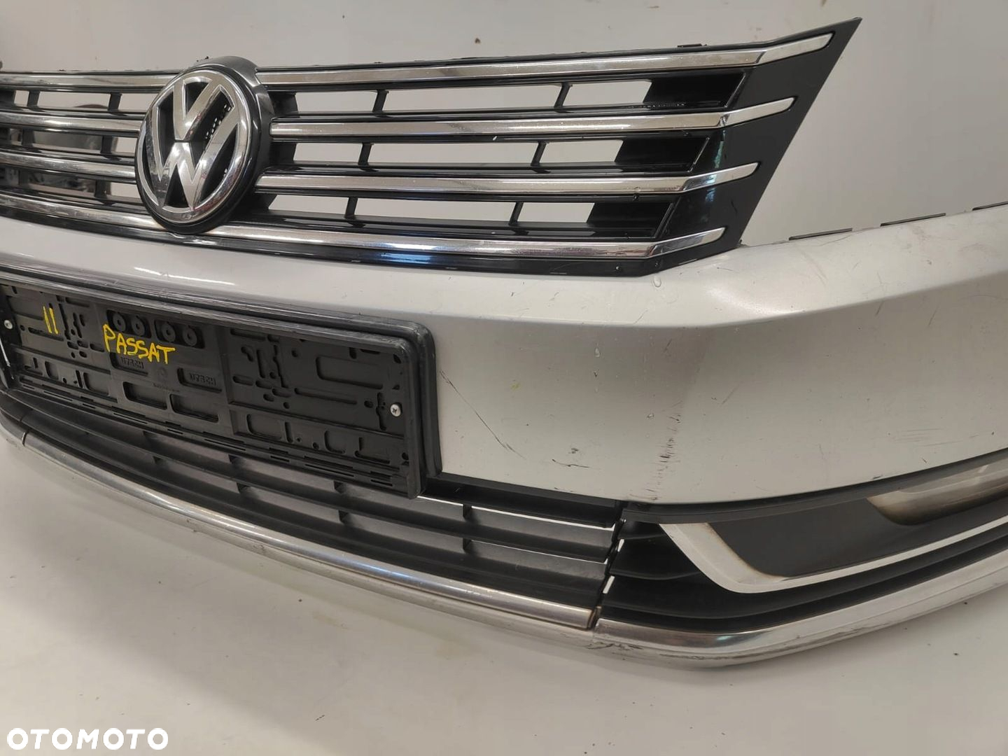 Volkswagen passat b7 10-14 ZDERZAK PRZÓD PRZEDNI - 4