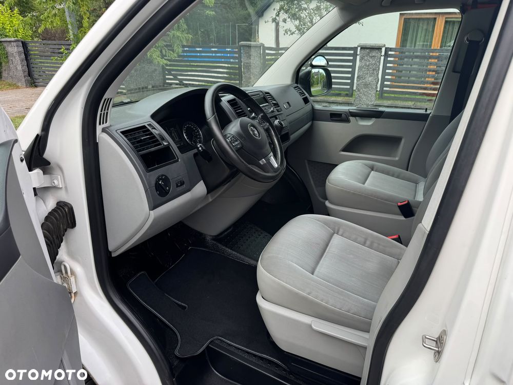 Volkswagen TRANSPORTER T5 L2H1 LIFT Długi Klima Elektryka Tempomat Furgon 3os. Hak Serwis - 10