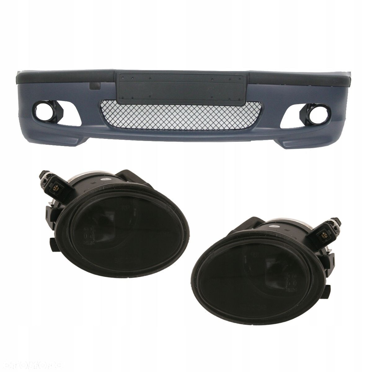 ZDERZAK PRZOD HALOGEN KPL BMW 3 E46 M-PAKIET M3 - 1