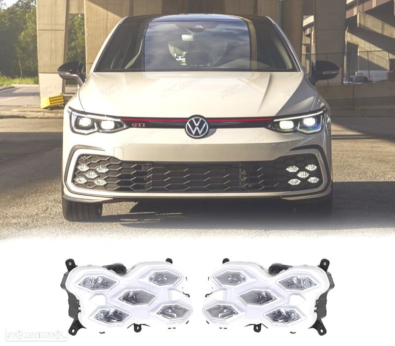 FARÓIS DE NEVOEIRO VOLKSWAGEN VW GOLF 8 GTI 20- - 1