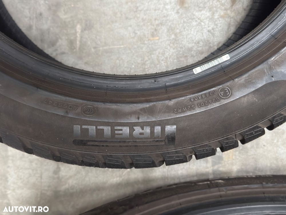 Vând 4 anvelope 225/50/18 Pirelli de iarnă cu runflat ca noi - 6