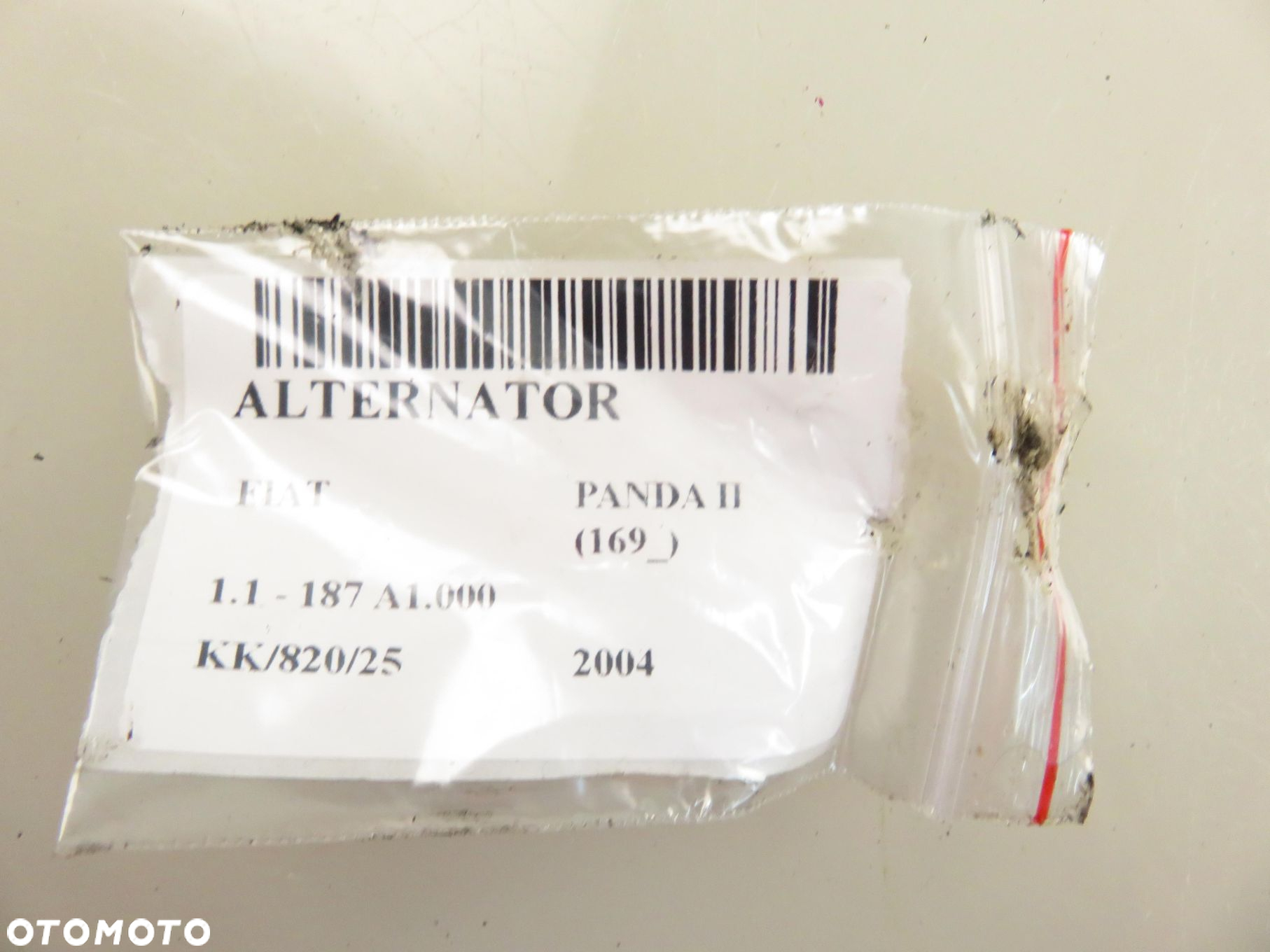 ALTERNATOR FIAT PANDA II  1.1 54 - 187 A1.000 MS1022118220 - 7