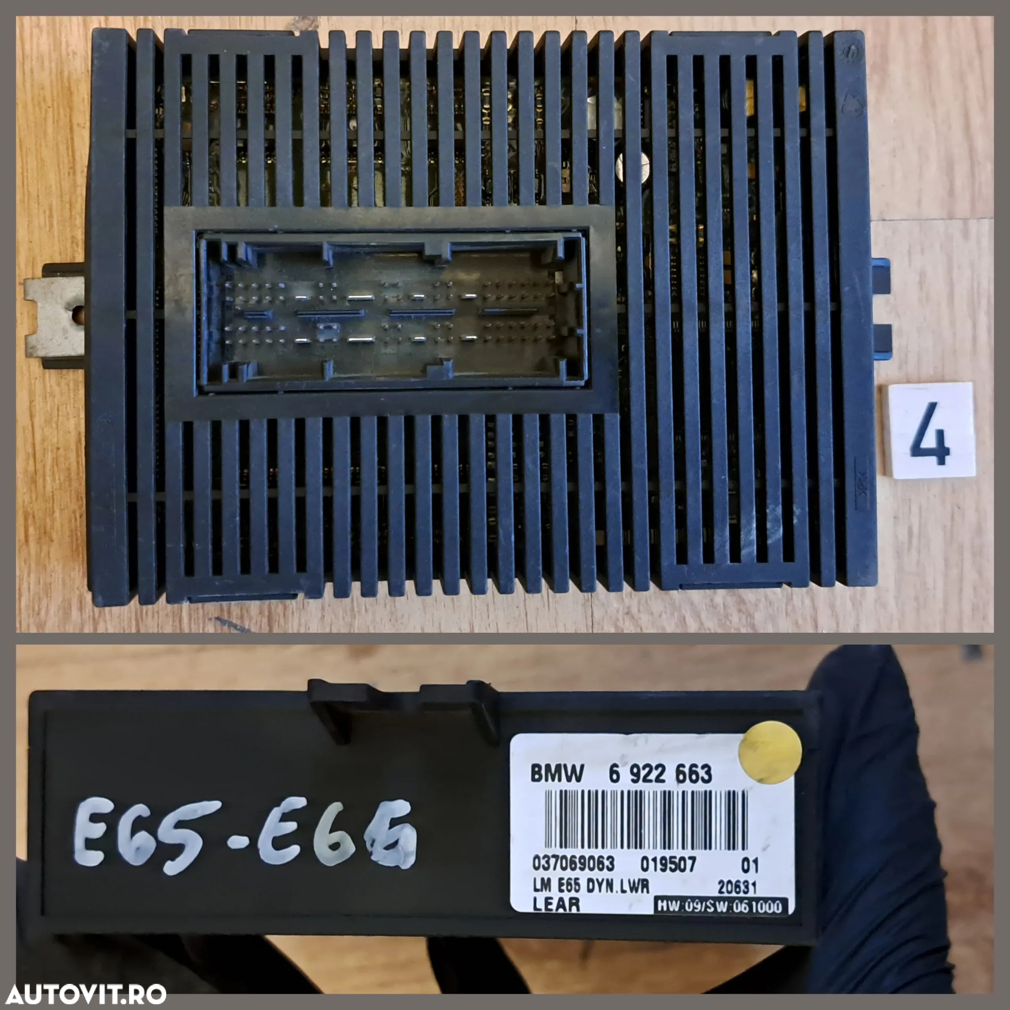 Calculator modul telefon modul valvetronic VVT modul CAS 3 modul lumini ventilator amplificator sunet originale BMW E60+LCI E61+LCI E63+LCI E65 E66 E53 E70 M F86 F16 - 6